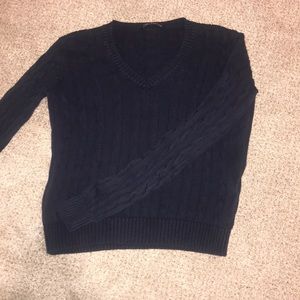 brandy melville long sleeve blue sweater